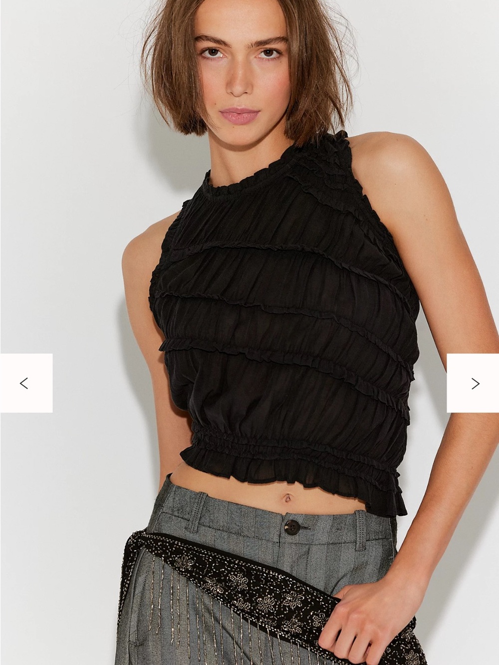 Free People Pink Sands Smock Top